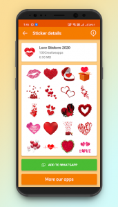 اسکرین شات برنامه Stickers for Whatsapp 2020 5