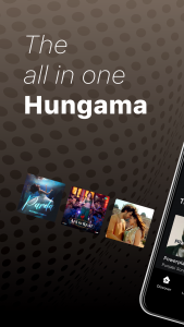 اسکرین شات برنامه Hungama: Movies Music Podcasts 1