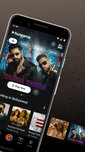 اسکرین شات برنامه Hungama: Movies Music Podcasts 2