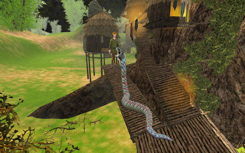 اسکرین شات 8 بازی Hungry Anaconda Snake Sim 3D 2