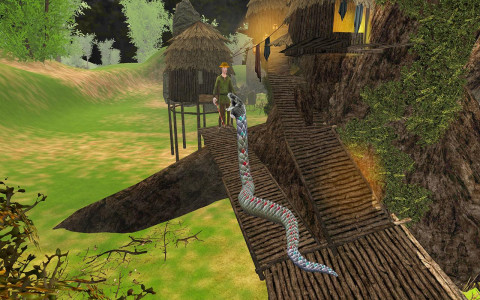 اسکرین شات بازی Hungry Anaconda Snake Sim 3D 2 8