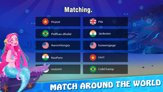 اسکرین شات 2 بازی Shark vs Fish .io-Hungry World