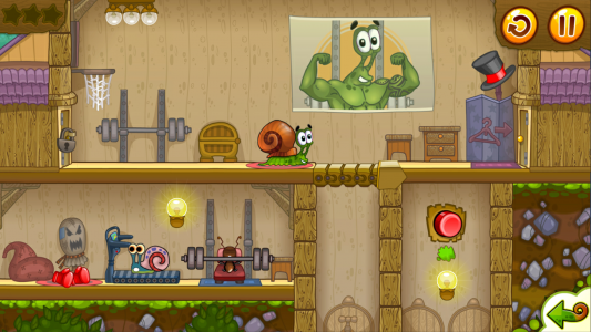 اسکرین شات 2 بازی Snail Bob 2