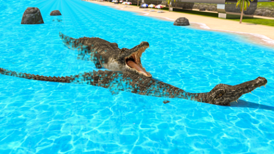اسکرین شات بازی Angry Crocodile 2020 City Attack Simulator 6