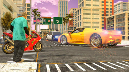 اسکرین شات بازی Crime Cars Mafia Street Driver War: Gangster Games 3