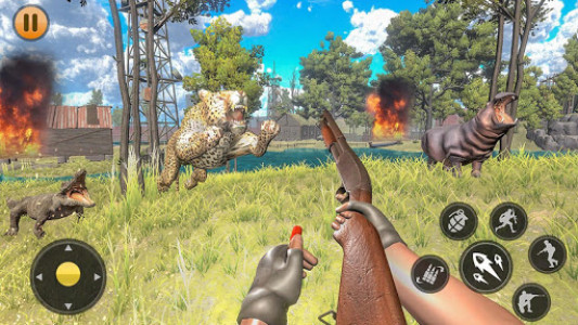 اسکرین شات بازی Wild Deer Sniper Hunting : Animal Shooting Games 1