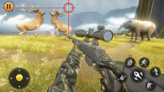 اسکرین شات بازی Wild Deer Sniper Hunting : Animal Shooting Games 2