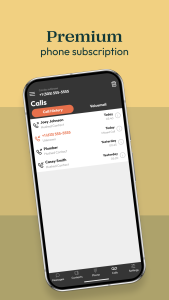 اسکرین شات 7 برنامه Hushed: US Second Phone Number
