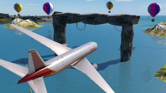 اسکرین شات بازی Take off Airplane Pilot Race Flight Simulator 7
