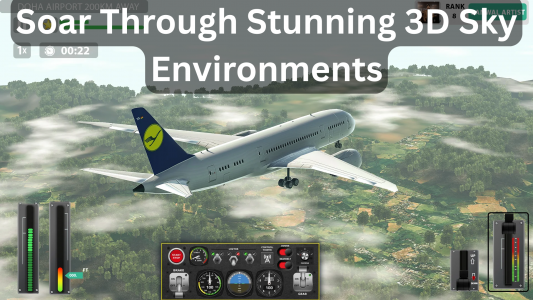 اسکرین شات 4 بازی Take Off Airplane Simulator