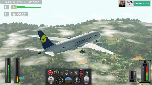 اسکرین شات 3 بازی TakeOff Fly Airplane Simulator