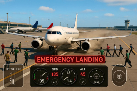 اسکرین شات 1 بازی Take Off Airplane Pilot Race