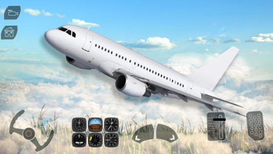 اسکرین شات بازی Take off Airplane Pilot Race Flight Simulator 4