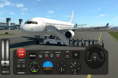اسکرین شات 6 بازی Flight Simulator Real Take off