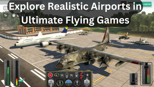 اسکرین شات 3 بازی Take Off Airplane Simulator