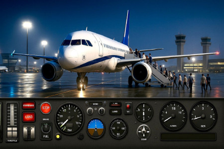 اسکرین شات 5 بازی Take Off Airplane Pilot Race