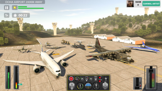 اسکرین شات 5 بازی TakeOff Fly Airplane Simulator