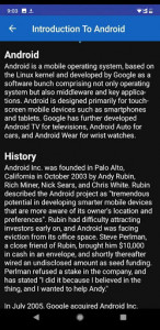 اسکرین شات برنامه Learn Android App Development: Tutorials 6