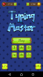 اسکرین شات بازی Typing Master 7