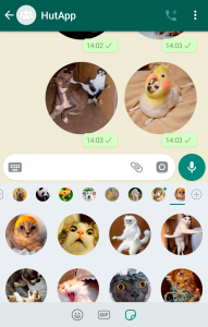 اسکرین شات برنامه Animal Stickers for WhatsApp 7