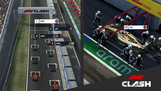 اسکرین شات بازی F1 Clash - Official 2024 Game 4