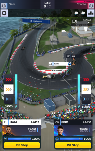 اسکرین شات بازی F1 Clash - Car Racing Manager 3