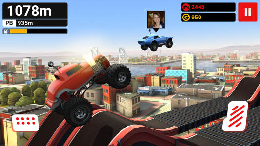 اسکرین شات بازی MMX Hill Dash 1