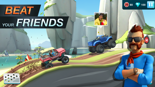 اسکرین شات 4 بازی MMX Hill Dash 2 – Race Offroad