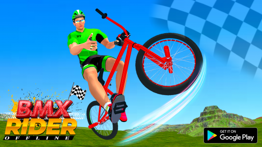 اسکرین شات 4 برنامه BMX Cycle Stunt 3D Racing Game