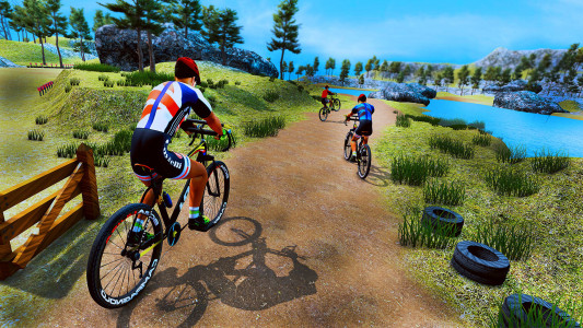 اسکرین شات برنامه BMX Cycle Stunt 3D Racing Game 6
