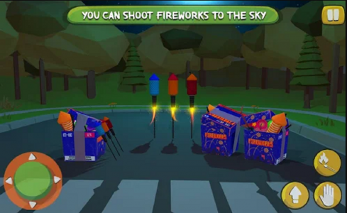 اسکرین شات برنامه Fireworks Boy Simulator 3D 4