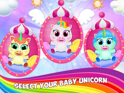 اسکرین شات برنامه Cute Baby Unicorn Nanny House 4
