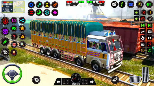 اسکرین شات بازی Indian Cargo Truck Sim Game 3D 7