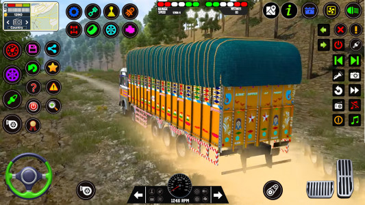 اسکرین شات بازی Indian Cargo Truck Sim Game 3D 4