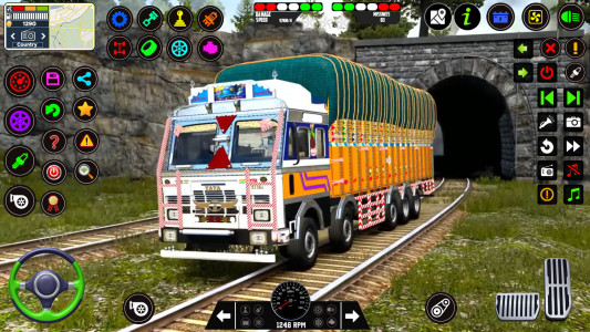 اسکرین شات بازی Indian Cargo Truck Sim Game 3D 2