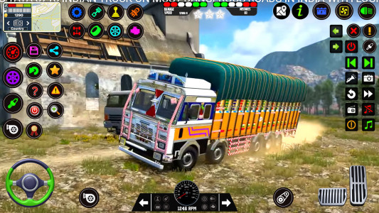 اسکرین شات بازی Indian Cargo Truck Sim Game 3D 5