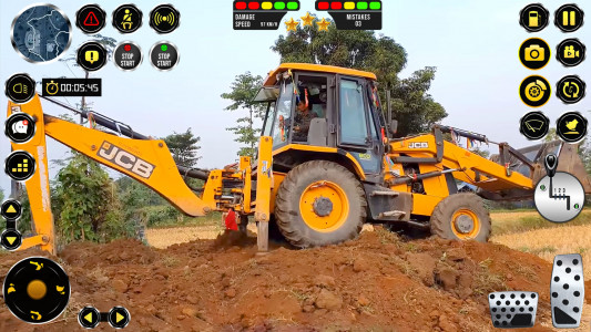 اسکرین شات بازی JCB Backhoe Construction Games 3