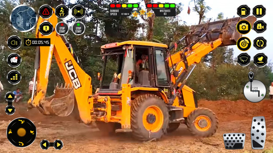 اسکرین شات بازی JCB Backhoe Construction Games 4