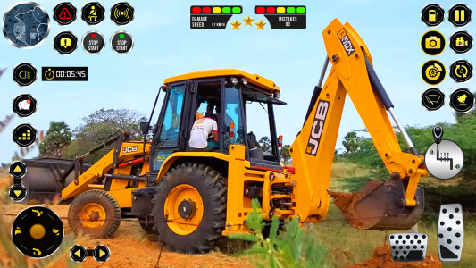 اسکرین شات بازی JCB Backhoe Construction Games 5