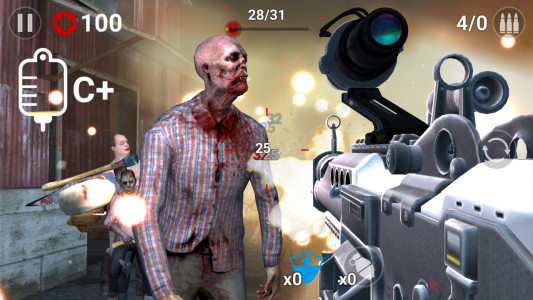 اسکرین شات بازی Gun Trigger Zombie 2