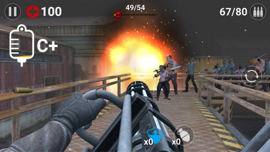 اسکرین شات بازی Gun Trigger Zombie 1
