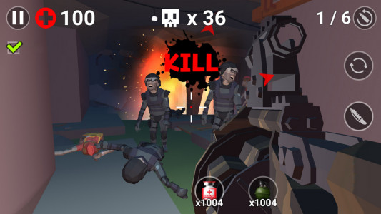 اسکرین شات بازی Pixel Zombie 4