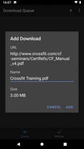 اسکرین شات برنامه Download All Files - Download Manager 5