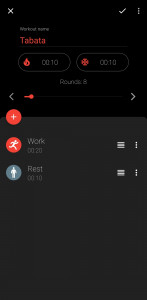 اسکرین شات 5 برنامه Workout Timer - HIIT Tabata