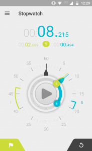 اسکرین شات 3 برنامه Stopwatch Timer