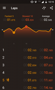 اسکرین شات 7 برنامه Stopwatch Timer