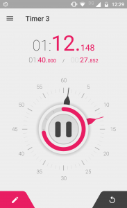 اسکرین شات برنامه Stopwatch Timer 4