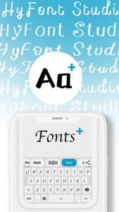 اسکرین شات برنامه Fonts Pro - Emoji Keyboard Font 1
