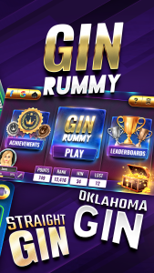 اسکرین شات بازی Gin Rummy 2