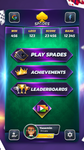 اسکرین شات 4 بازی Spades
